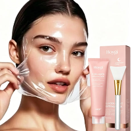 Collagen Peel Off Facial Mask,Pore Cleansing&Firming,Hydrating Glycerin&Centella asiatica,Smooth Fine Lines&Removes Impurities