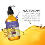 Lavender Essential Oil Moisturizing Body Skin Smoothing Soft Stress Relief Muscle Sore Help Sleep Spa Relaxing Massage Oil