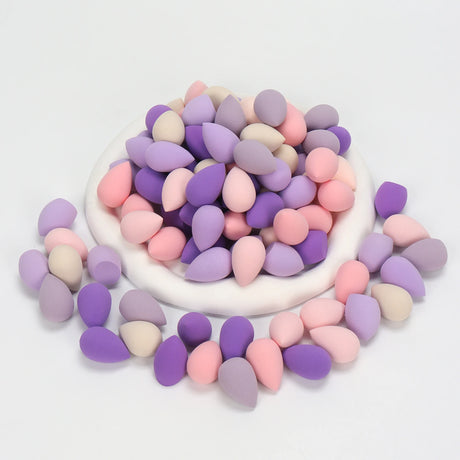 10/20/30/50/100Pcs Mini Makeup Sponge, Expands When Exposed to Water, Suitable for All Skin Types
