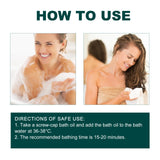 Ximonth Body Bath Oil Assist Cleaning Soften Skins Help Relax Mood Moisturize Skins Repair Dry Damaged Skin Fragrant Shower Oils