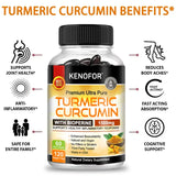 Kenofor Curcumin Antioxidant - Helps Reduce Post-exercise Inflammation and Supports Joint Health, Non-GMO, Gluten-free