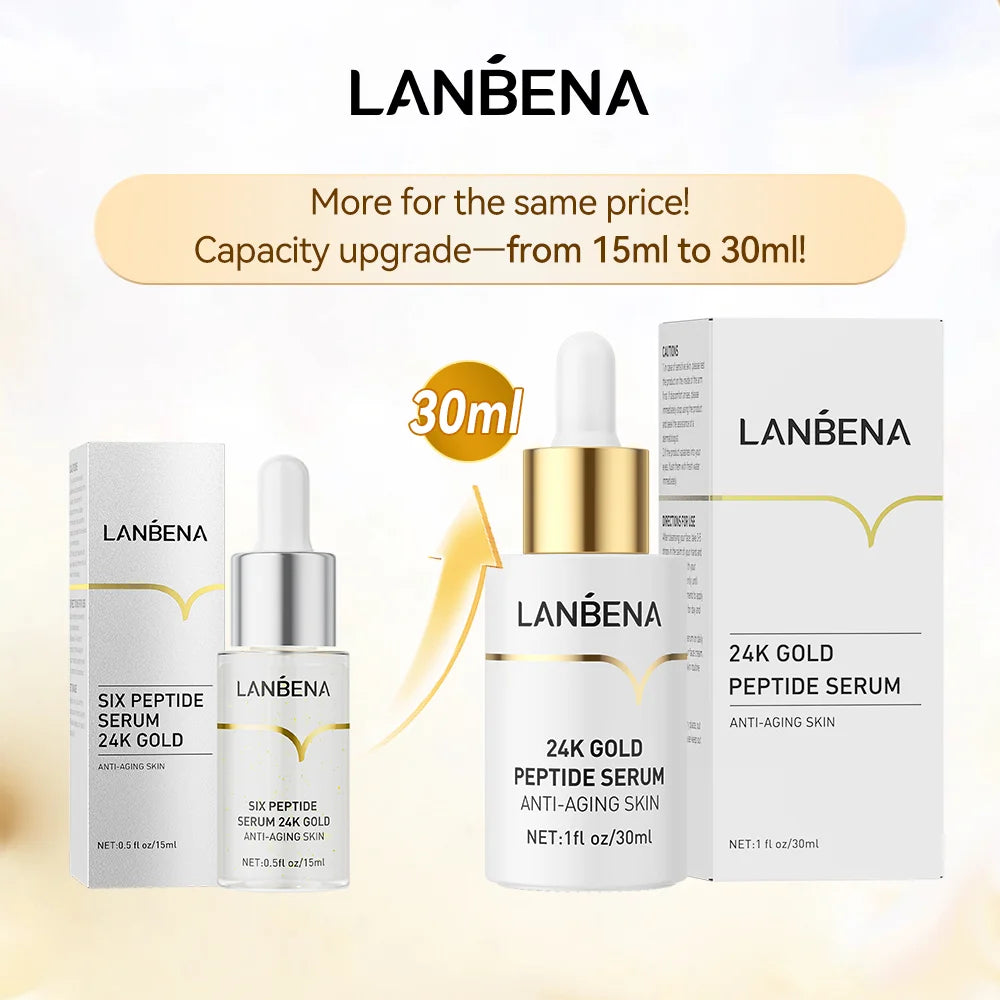 LANBENA Full Range Of Serums: Vitamin C Retinol Pore Tightening Acne Treatment 24K Anti-Aging – There's Always One For You