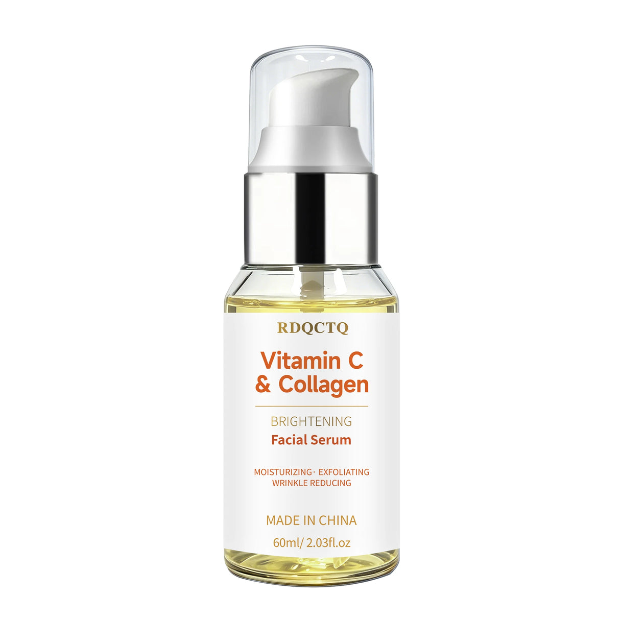 Facial Serum | Vitamin C & Collagen Infused Daily Skin Care Serum, Hydrating & Gentle Exfoliating Facial Treatment for All Skin