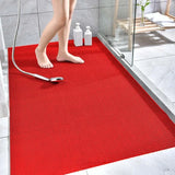 Waterproof Non Slip Floor Mats Plastic PVC Kitchen Bathroom Outdoor Pool Dirt Resistant Foot Mats Carpet For Home
