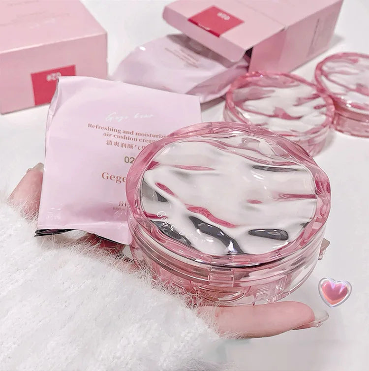 Cushion Foundation with Free Refill Moisturizing Long-lasting GEGE BAER Oil Control Version Refreshing Version Cushion BB Cream
