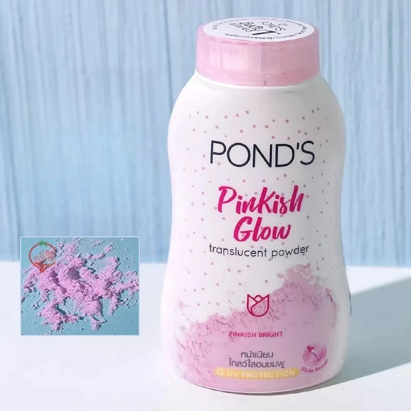 PONDS Thailand Setting Powder, Oil-Control & Long-Lasting Matte Finish, Lightweight Face Powder for Makeup Fixing