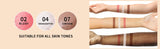 Liquid Highlighter + Liquid Blush + Liquid Contour for Face & Body, High Glossy Finish, Natural Glow Liquid Luminizer Makeup