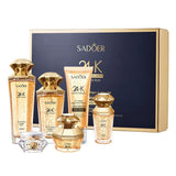 24K Gold Collagen Protein Skincare Set - Firming, Lifting Hydrating Face Kit for All Skin Types Skin Care