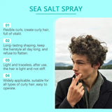 100ml Sea Salt Curling Spray for Hair,Natural Kelp & Red Algae Extract, Natural Texture & Volume, Creates Beachy Curls & Texture