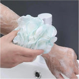Bath Shower Loofah Sponge, 1 PCS Shower Sponge Cleaning Bath Loofa Body Scrubber Balls, Bathing Sponges for Women and Men, Green