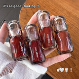 Gege Bear Crystal Lip Balm Moisturizing Lip Gloss Oil Jelly Lipgloss Long Lasting Liquid Lipstick Hydrating Tinted Lip Makeup