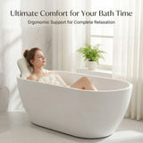 Bath Pillow Comfortable Cushion Spa Bathing Pad Bathtub Cushion Non-Slip Waterproof Neck & Back Relax Bathroom Supply