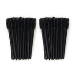 ANNAFRIS 50Pcs  Disposable Eyelash  Brush Soft Head Crystal Eyebrow Brush Lash Extension Brush  Mascara Wand Makeup Tool