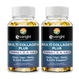Multi Collagen Pills for Antioxidant Women & Men Natural Skin Care Supplement - Hydrolyzed Protein Collagen Peptides