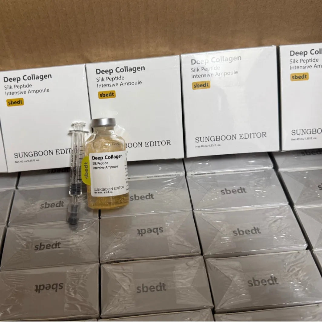Collagen Silk Peptide Peptide Pink PDRN Glow Intensive Ampoule Intensely Hydrating, Lifting And Firming Increase Skin Elasticity