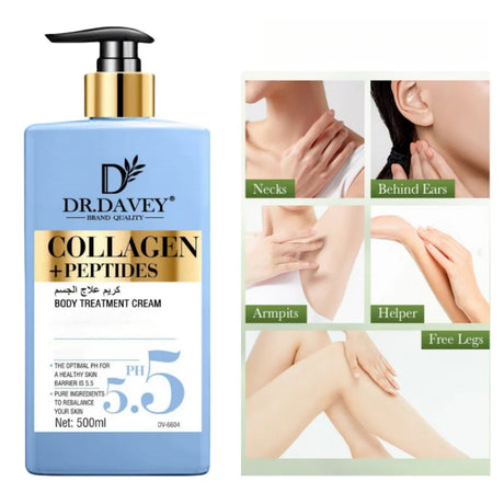 500mlLarge Capacity Collagen+Peptide Body LotionCollagen Body LotionBody Lotion Moisturizing Body Milk Refreshing Non-Greasy Hyd