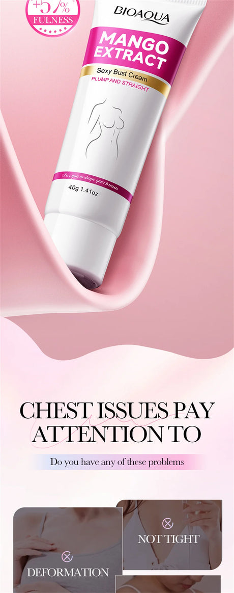 Fast Growth Breast Enlargement Cream Lift Firm Breast Improve Sagging Massage Chest Rapidly Body Moisturizing Smooth Bright Care