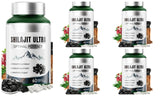 Shilajit Ultra with L-Arginine for Natural Energy and Vitality 60 Capsules Non-GMO  Endurance Stamina Antioxidant Supplement