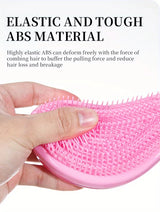 1pcs Detangling Hairbrush Soft Scalp Massage Comb Anti-static Gentle Grooming Brush Salon Hair Styling Brush Accessories Tools