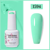Clou Beaute Gel Nail Polish Neon Brown Royal Blue Red Green Pastal Nude Nail Art Varnishes Gel Lacquer HEMA/TPO FREE UV Gel Nail