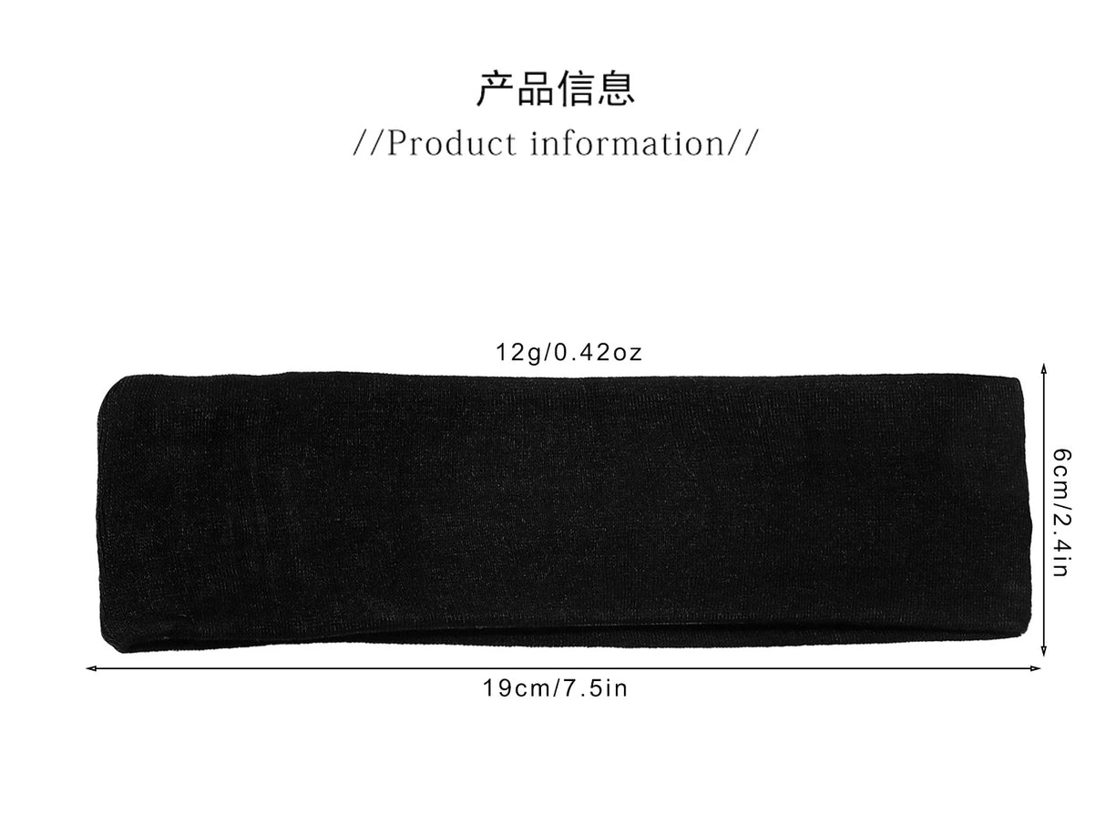 elastic cotton headbands, fashion headbands, ladies men, solid running, fitness, yoga headbands, stretch makeup hair accessories