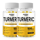Turmeric Curcumin Gummies With Ginger And Black Pepper Supports Healthy Joint Wellness Cardiovascular Wellness And Overall Body Wellness Supplement