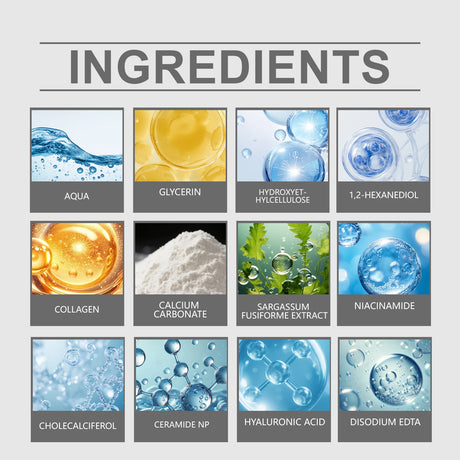 Eye-Lift Calcium Patches Instant Volume Boost & Brightening,Refreshing Hydrogel Mask for Tired Eye,Vegan & Cruelty-Free Skincare