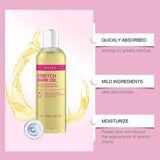 EELHOE Vitamin E Skin Care Oil Remove Pregnancy Stretch Marks Postpartum Care Elastic Skin Firming Collagen Body Care Oil 100ml