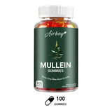 Mullein Gummies - Supports Clear Lungs & Respiratory Health, Natural Detoxification, Enhanced Immune Function