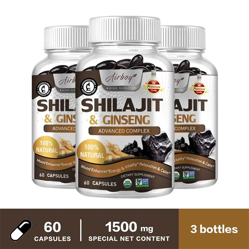 Shilajit - Natural Energizer To Rejuvenate The Body, Improve Mental Clarity and Boost The Immune System