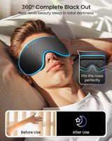 Eye Mask for Sleep Eye Sleeping Masks for Women and Men 3D Weighted Eye Cover Sleeping Mask Blackout Blindfold of Eyemask