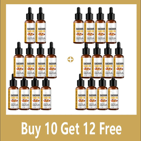 Batana Oil Hair Growth Products Fast Growth Batana Essence Oil Traction Alopecia Anti Hair Loss Baldness Treatment For Men Women