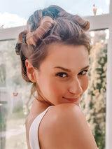 Heatless Hair Curling Rod Headband No Heat Soft Flexi Rollers Lazy Curls with Hook Sleeping Hair Styling Tool for Natural Look