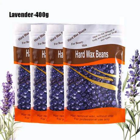 1000g/400g/50g Hot Wax Hair Removal Depilatory Waxing Wax Beads For Wax Heater Painless for Body Hairs Removal Beans