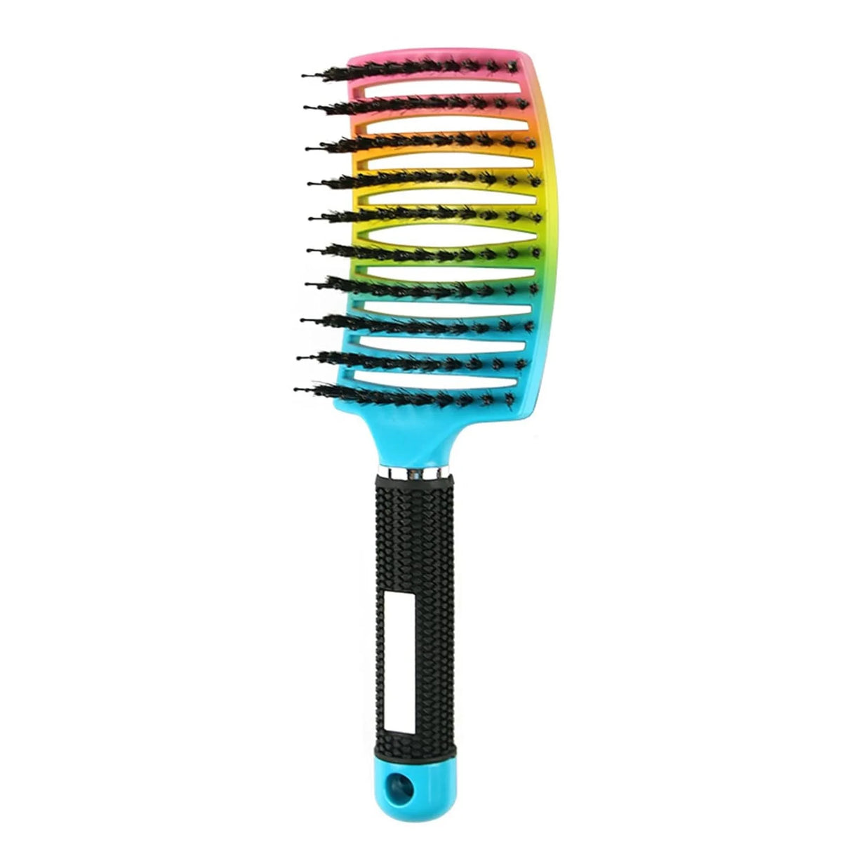 Salon Hairdressing Nylon Bristle Massage Comb for Women Wet Curly Hair Styling Tool, Suitable for Wet Hair Styling and Daily Use