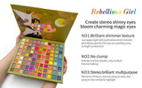 99 Color Rainbow Eye Makeup Plate Professional Matte Flash Plate Durable Eye Shadow Plate Suitable for Gifts to Women Cosmetics