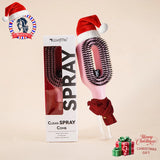 WANMEI 2-in-1 Multi-functional Spray Bottle Comb,Christmas Gift,wet Dry Scalp Massage Bristle Comb,Salon Fluffy Modeling Comb