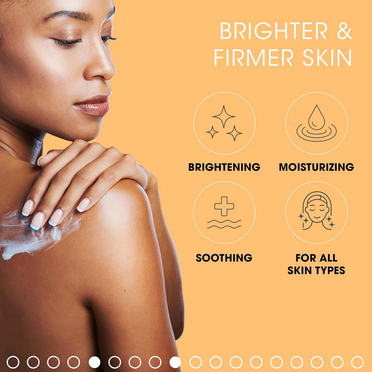 500ml Whitening Body Lotion ALPHA Hydroxy Acids+Vitamin C&E See Results In 3 Days Moisturizing Lightening Body Cream Lotion Skin