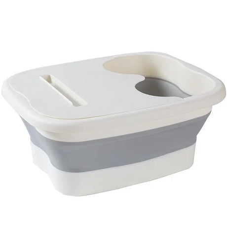 Foldable Foot Bath Massage Bucket Soaking Bucket Folding Foot Bath Tub Foot Soaking Tub Massage Foot Basin Thickened Portable