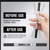 Natural Look Eyebrow Pencil Waterproof Sweat Proof Double Ended 2 in 1 Long Lasting Brow Definition Fill Shape