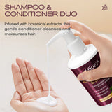 Biotin Rosemary & Onion Hair Care Set – Shampoo + Conditioner, Strengthen & Nourish, 2pcs/Set