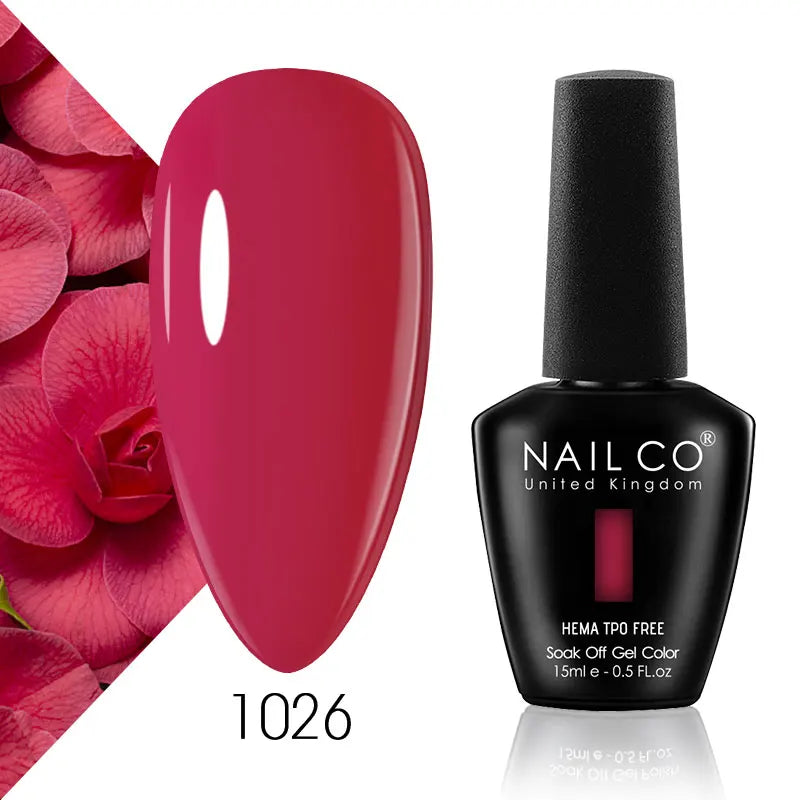 NAILCO 15ml HEMA FREE TPO FREE Top Base Coat Nail Gel Polish Supplies Vernis Semi Permanent Nail Art Manicure Gel Ongle UV Nails