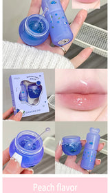 SENSORY PARTY Hydrating & Brightening Lip Mask - Deep Moisture, Lip Wrinkle Reduction, 24-Hour Hydration Lip Oil