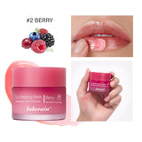 Hydrating Glowing Lip Balm Overnight Lip Mask Moisturizing Repair Cracked Lips Soften Fine Lines Mild Exfoliating Clear Dead Ski