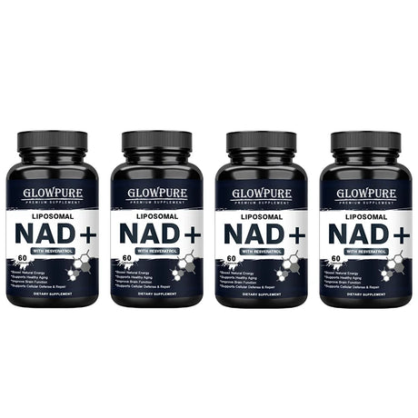 NAD+ Anti-Aging Supplement – Cellular Energy & Immune Booster, Blood Flow Support + Longevity Aid