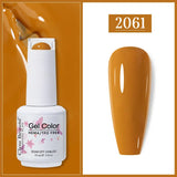 Clou Beaute Gel Nail Polish Neon Brown Royal Blue Red Green Pastal Nude Nail Art Varnishes Gel Lacquer HEMA/TPO FREE UV Gel Nail