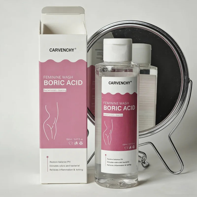 pH Balance Feminine Wash with Boric Acid | Supports Odor Control | Cleanses Discharge | Promotes Healthy Intimate Balance