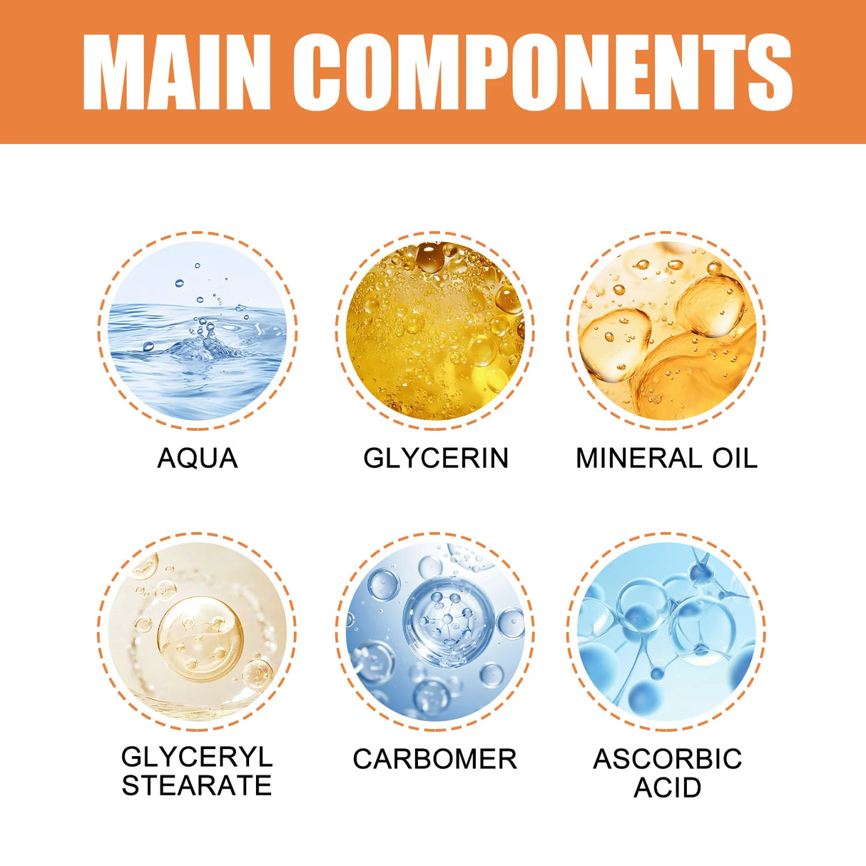 Vitamin C Eye Cream Nourishing Remove Dark Circles Fade Fine Lines Enhance Skin Elasticity Glowing Eye Skin Cream
