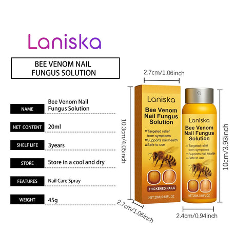 Nail Care Spray: Gentle Daily Care for Hands, Feet and Dry Nail Surfaces, Deeply Cleanses, Moisturizes and Nourishes Nails