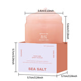 Perfume Body Scrub Hydrating Smoothing Skin Natural Exfoliating Salt Rose Coral Amber Vanilla Scent Moisturizing Cleansing Skin
